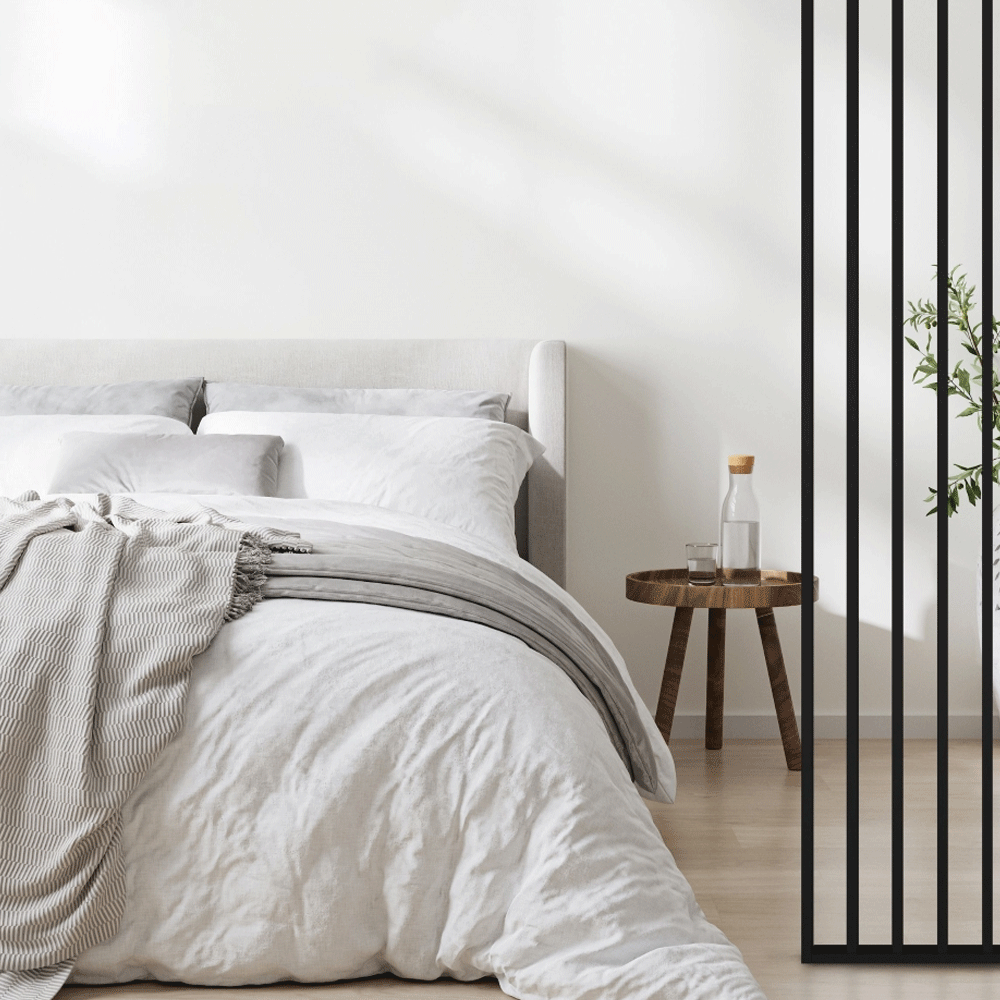 Lamella koka siena 2750 x 580mm (BLACK) (Brīvi stāvoša)