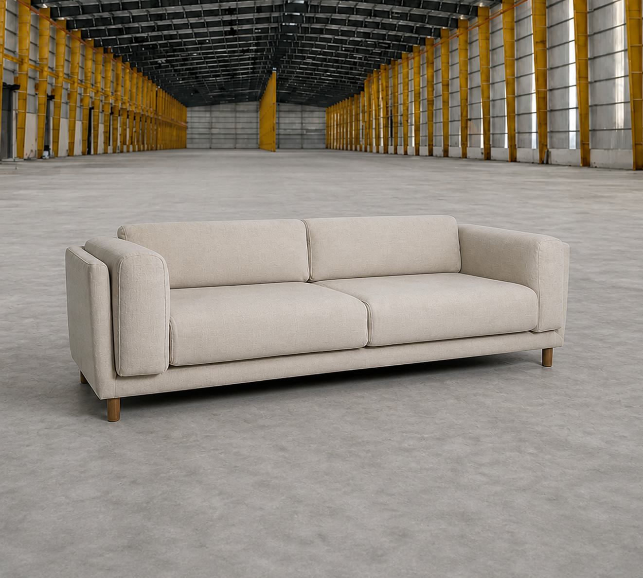 Sofa BECAUSE (Trivietis) (Gamintojo sandėlis)