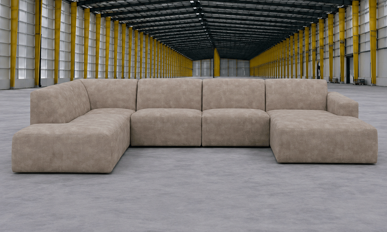 Sofa ROXY (U forma)(Gamintojo sandėlis)