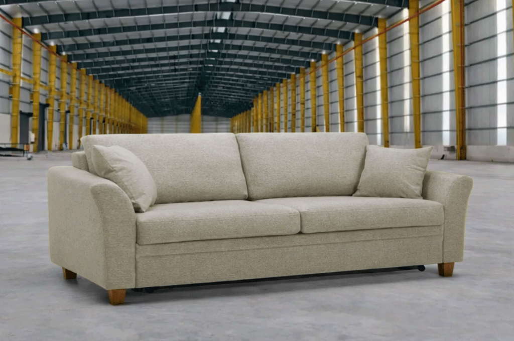 Sofa SONIA (Dviejų vietų, ištraukiama) (Gamintojo sandėlis)