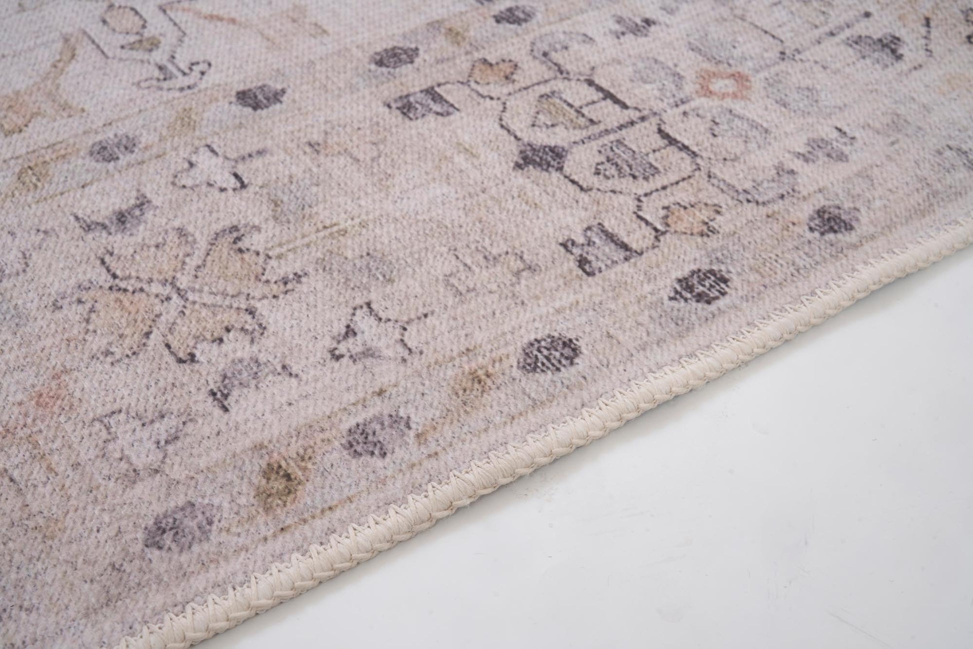 Kilimas AMAN BEIGE (Magic Home Print kolekcija)