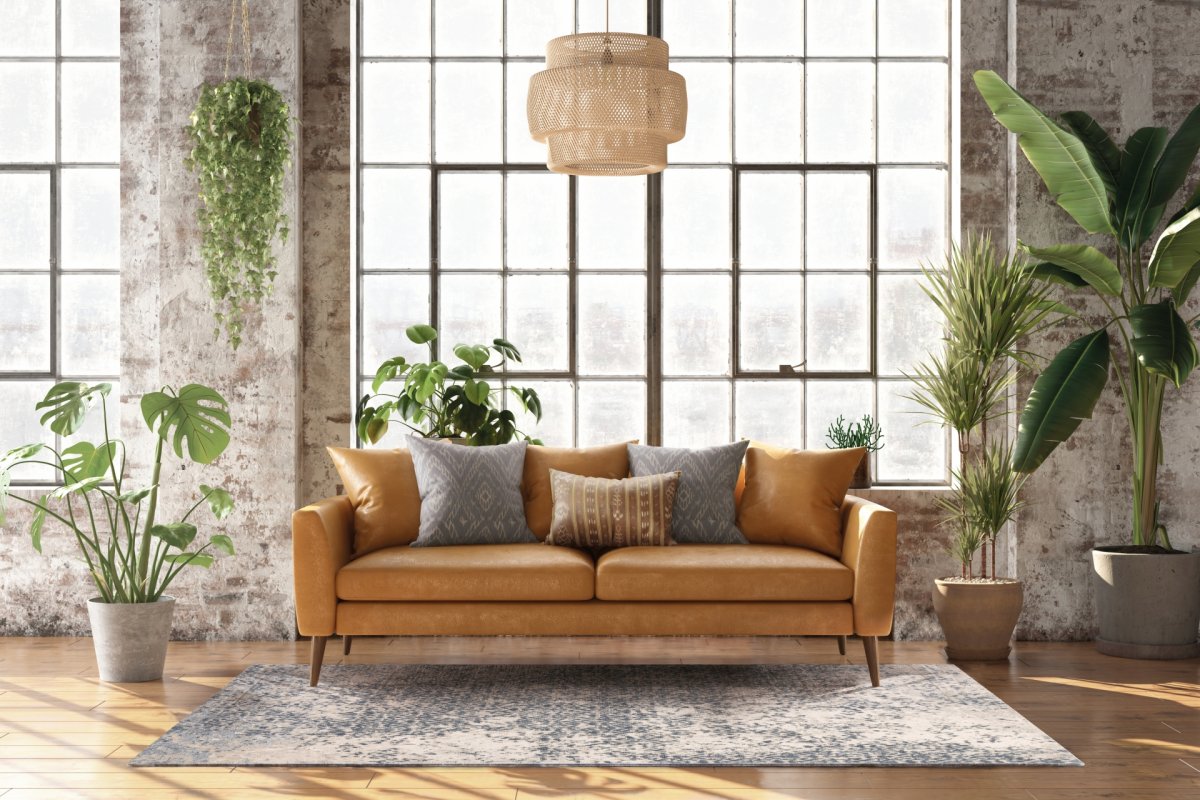Kilimas IVES WARM BLUE (Magic Collection)