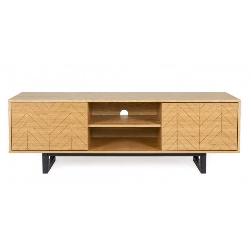 Camden Herringbone TV galds