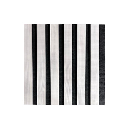 Dabīgā koka sienas panelis 2700 x 300mm (Balts-Melns)