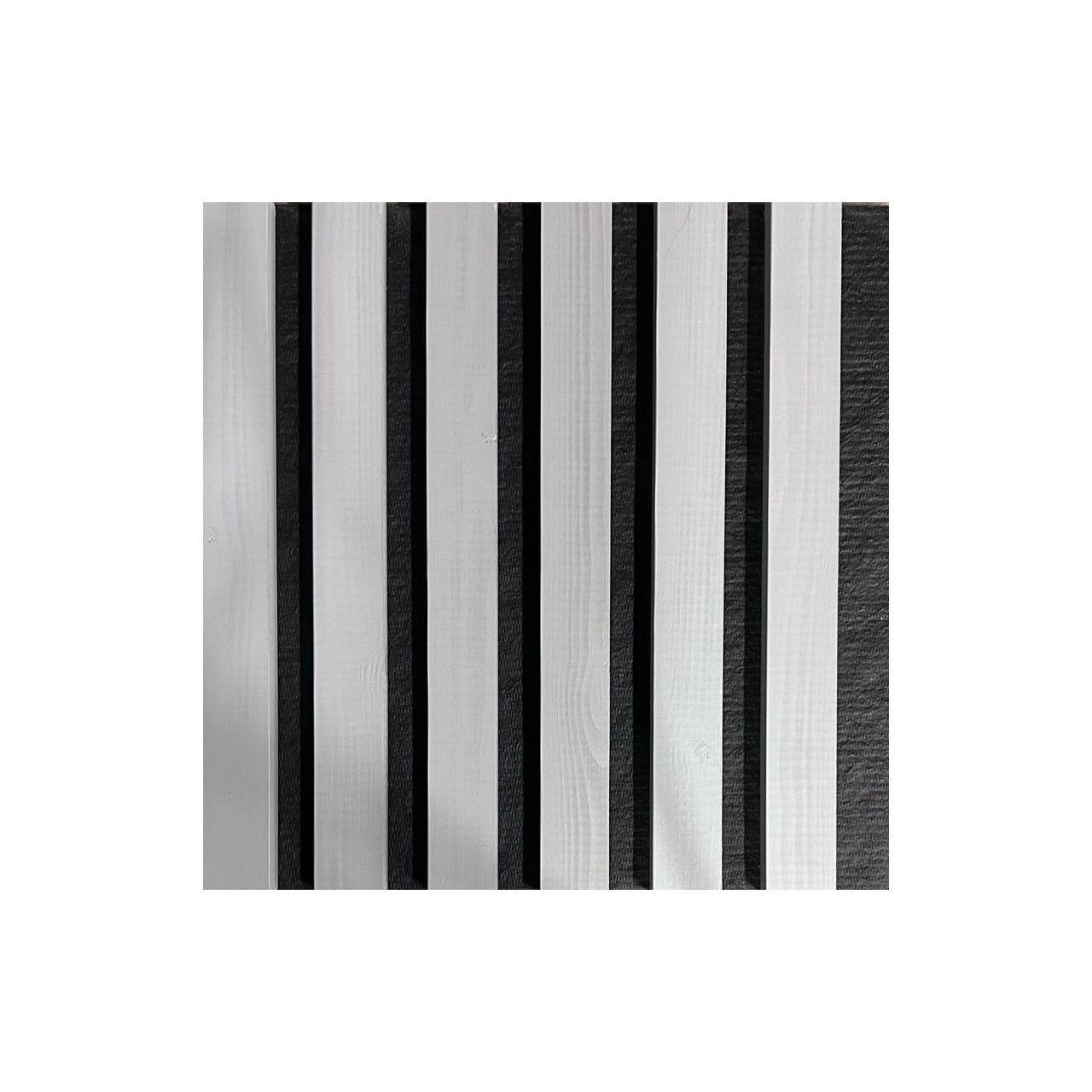 Dabīgā koka sienas panelis 2700 x 300mm (Pelēks-Melns)