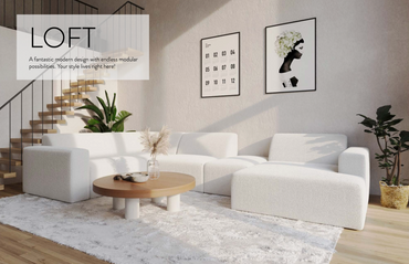 Dīvāns LOFT (Stūra)(Modulārs)
