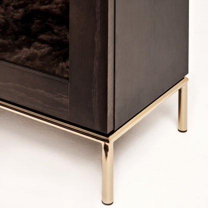 Pimlico Armoire augsts vitrīnas skapis