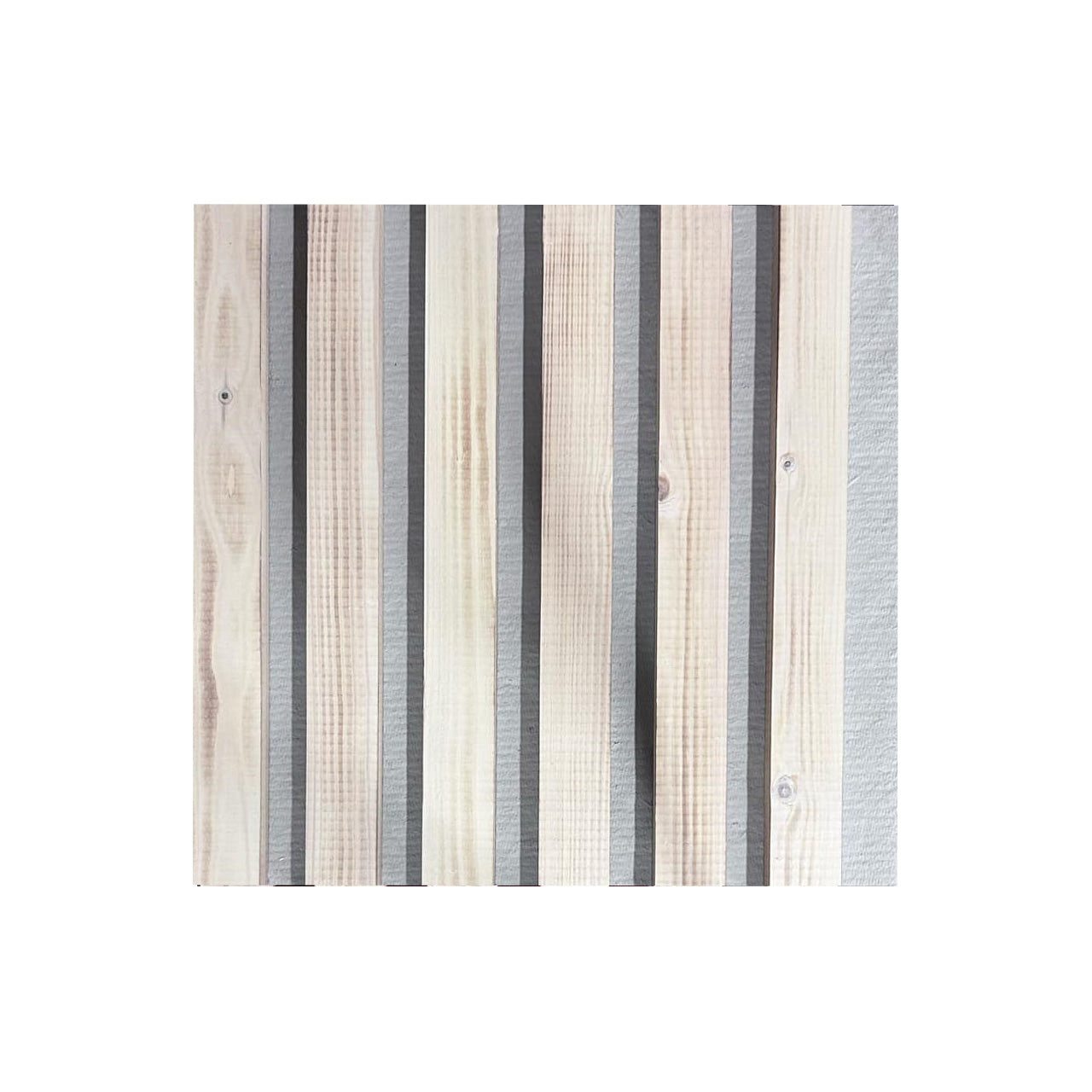 Dabīgā koka sienas panelis 2700 x 300mm (Caurspīdīgs laka-Melns)