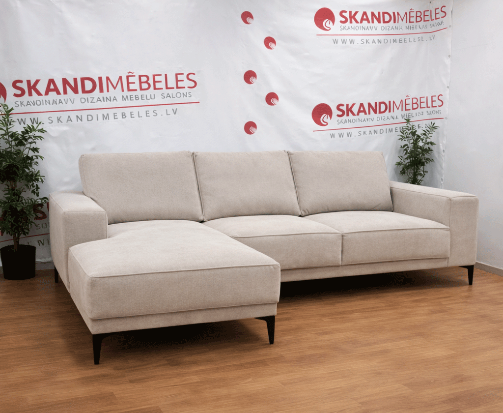 Sofa COPENHAGEN (Kampinis šezlongas)(Ekspozicija)
