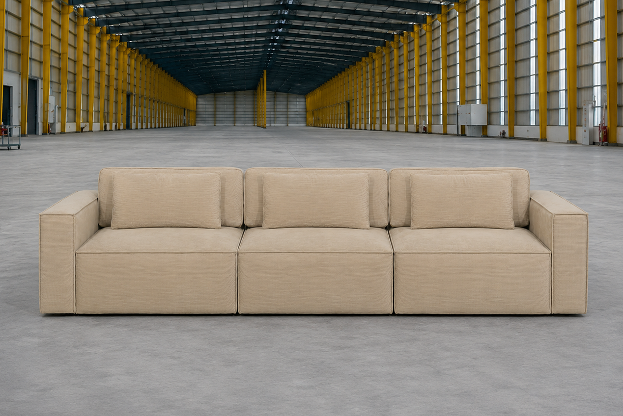 DIESEL Sofa (Keturių vietų XL) (Gamintojo sandėlys)