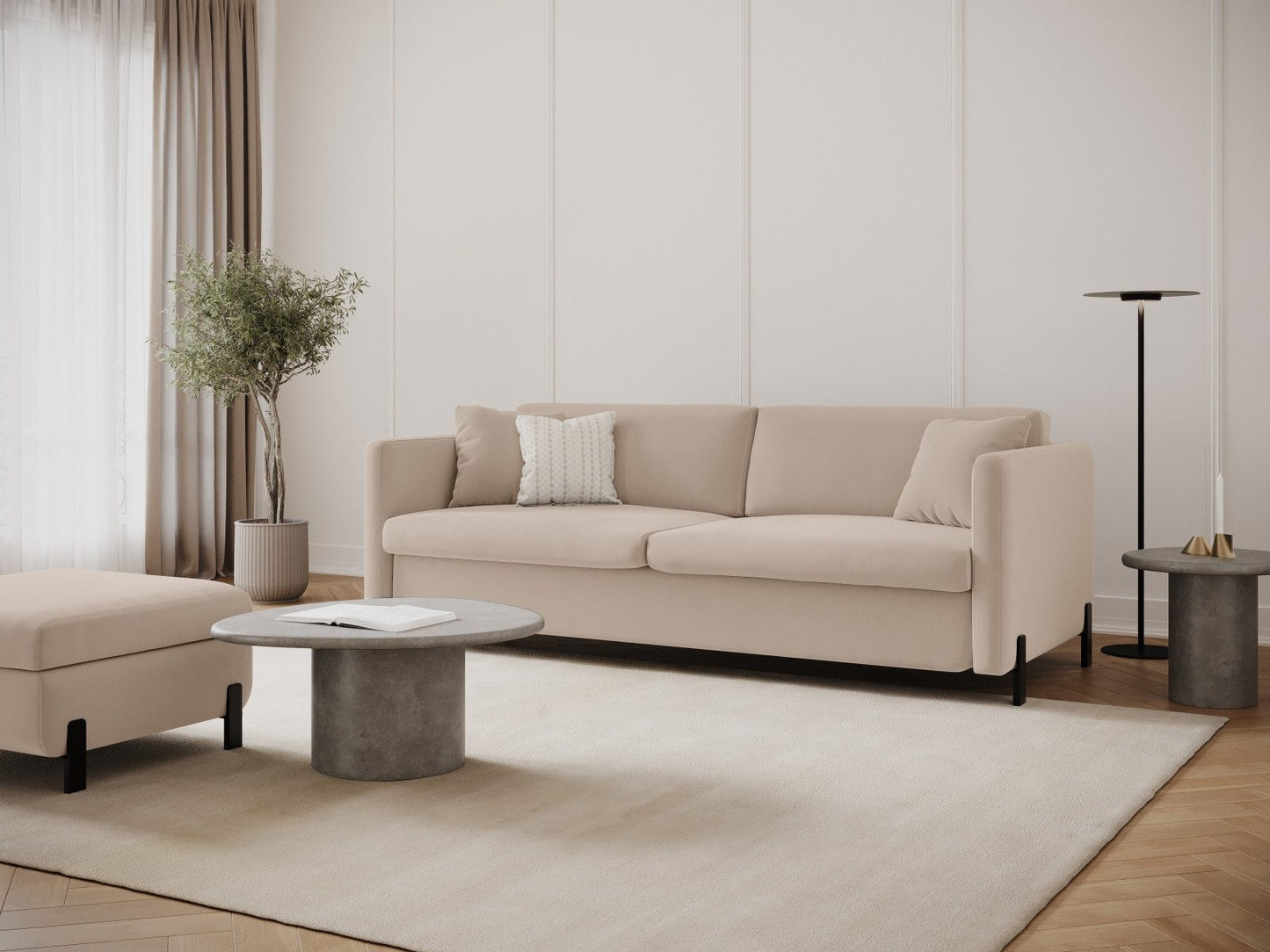 Sofa DREAMS (Ištraukiamas)(Dvigulė)