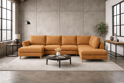 Sofa Eden Sleeping (Kampinė U formos)