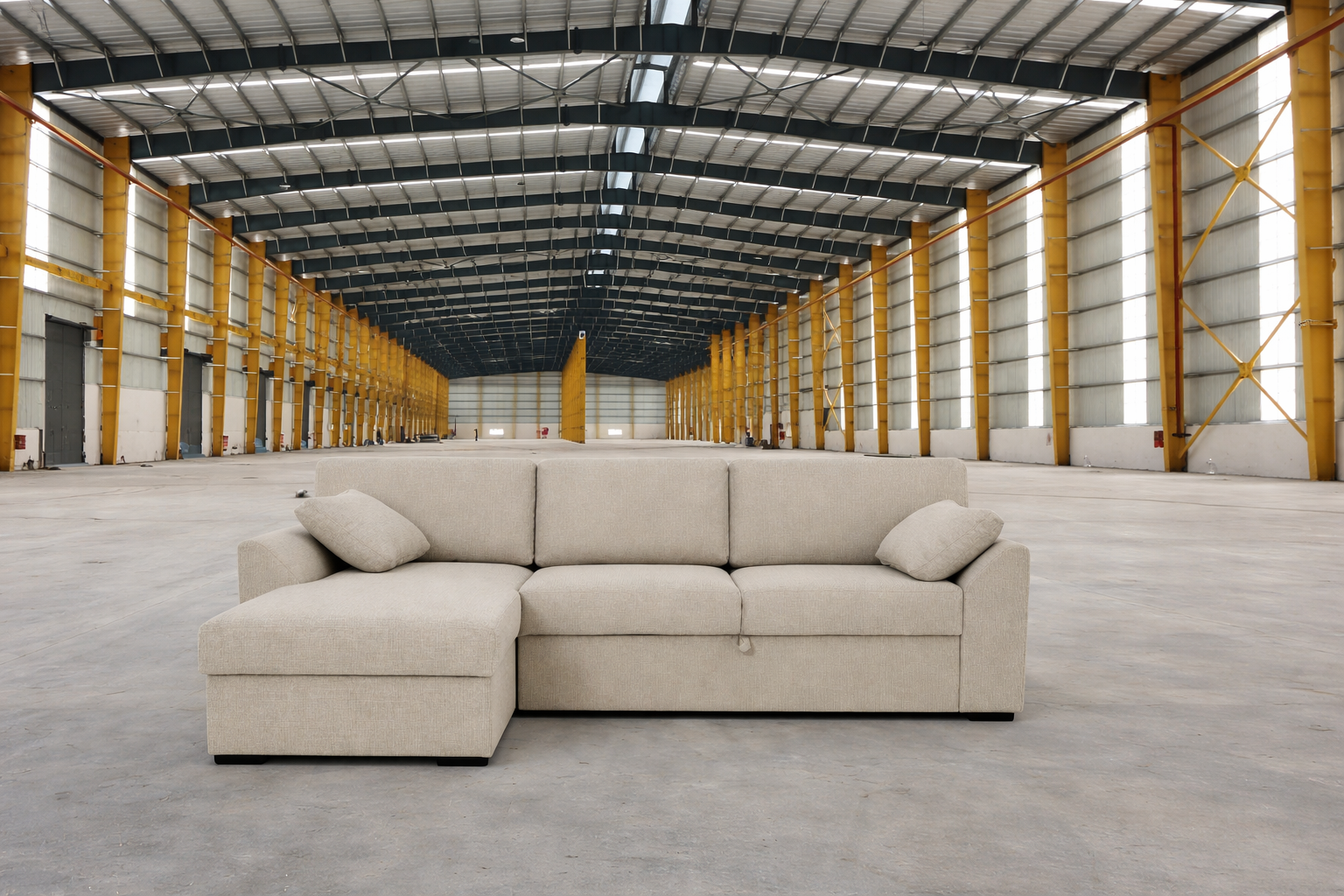 Sofa ELBA (Left corner, extendable)(Manufacturer's warehouse)