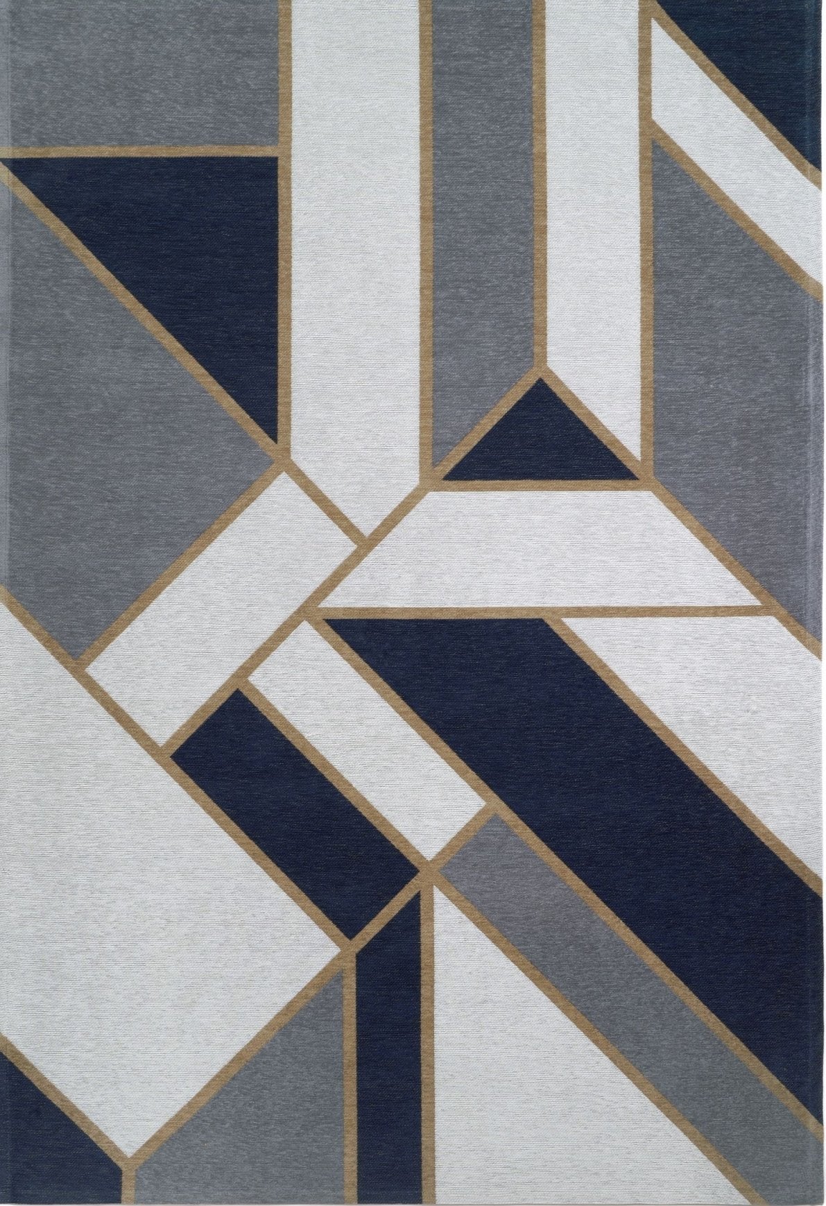 Kilimas GATSBY TAMSIAI MĖLYNAS (Art Deco kolekcija)