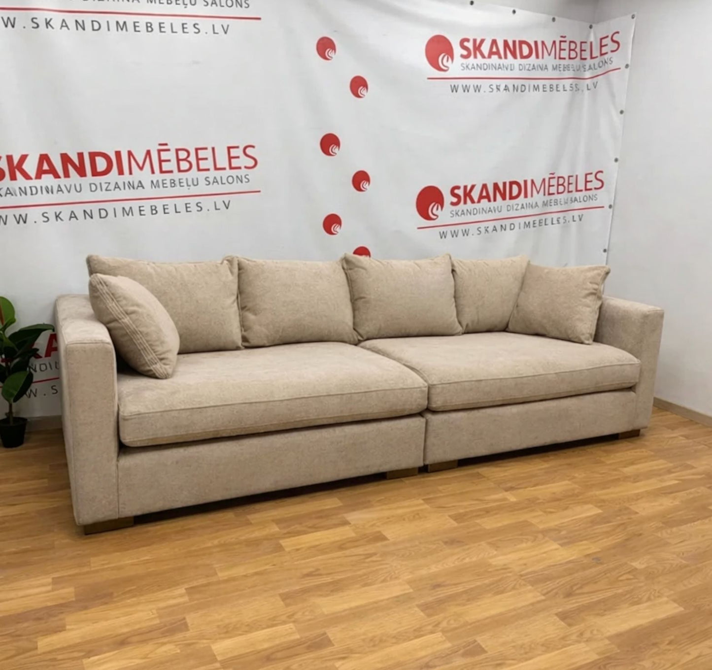 Sofa HAMBURG (Trečiavietė)(Ekspozicija)