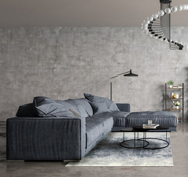 Paklājs ILLUSION BLUE GRAY (Magic Collection)