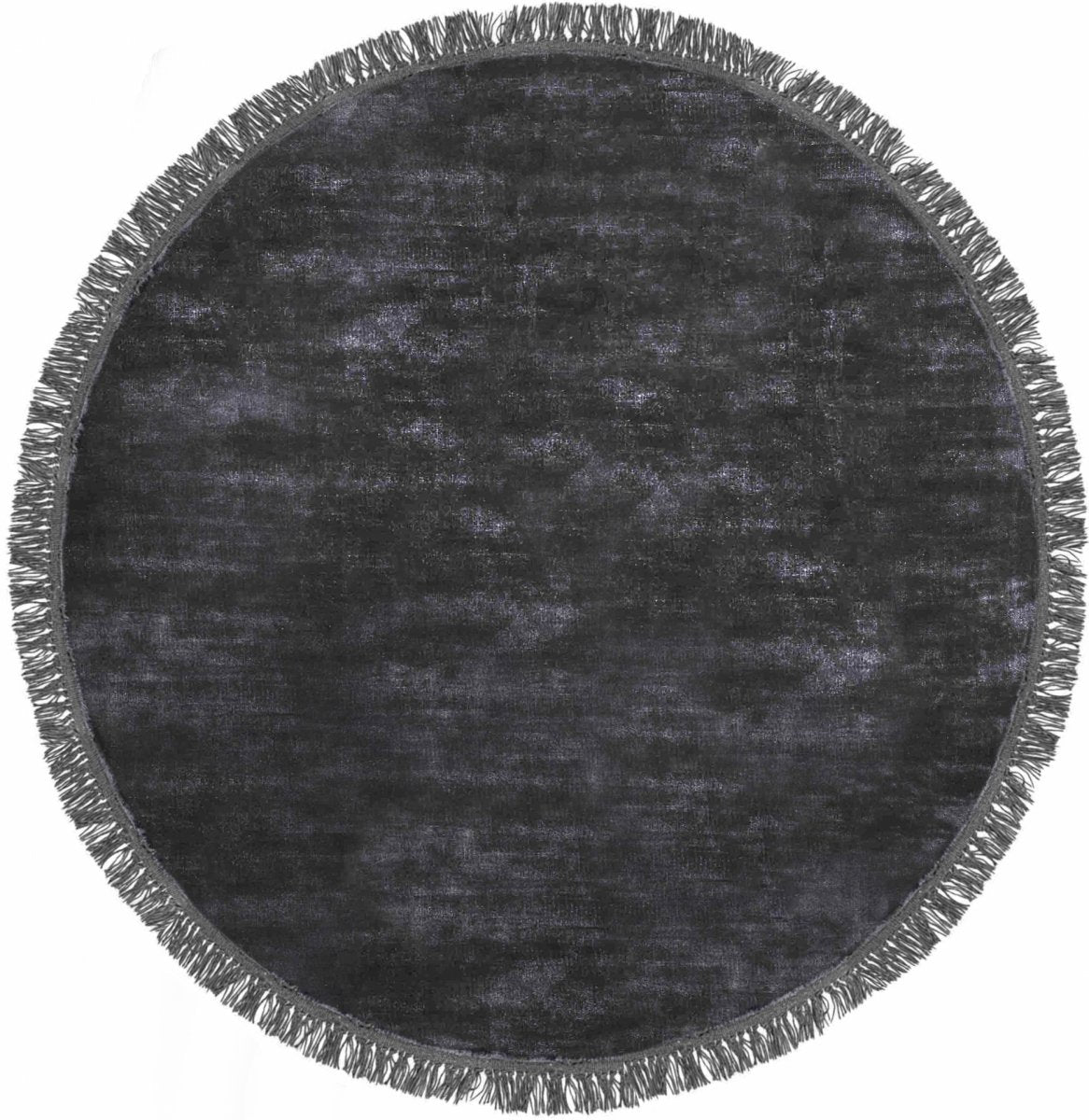 Apaļš paklājs LUNA MIDNIGHT (Roku darbs kolekcija)