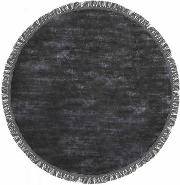 Apaļš paklājs LUNA MIDNIGHT (Roku darbs kolekcija)