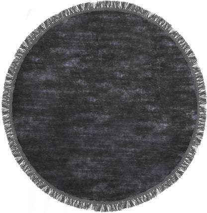 Apaļš paklājs LUNA MIDNIGHT (Roku darbs kolekcija)