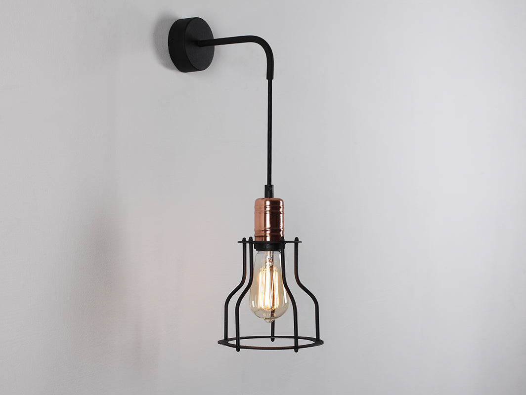 Lund plata sienas lampa (siena)
