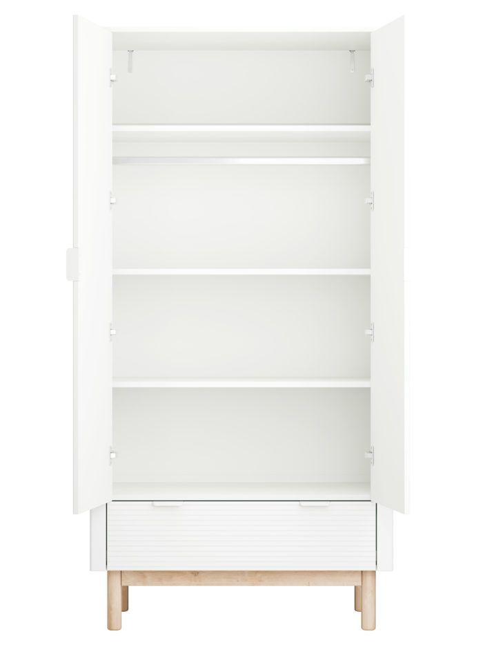 Drēbju skapis ar 2 durvīm (Stripe kolekcija)
