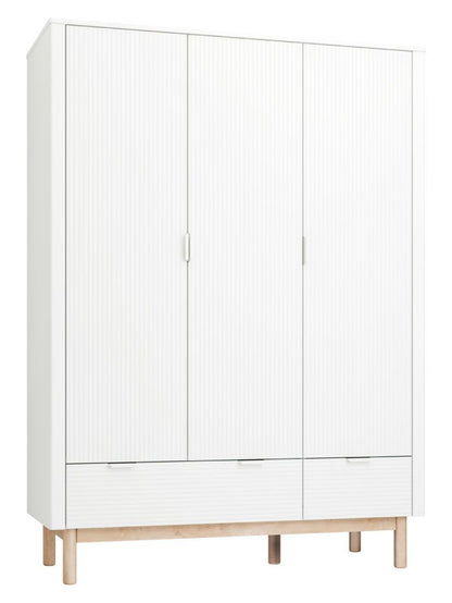 Drēbju skapis ar 3 durvīm (Stripe kolekcija)