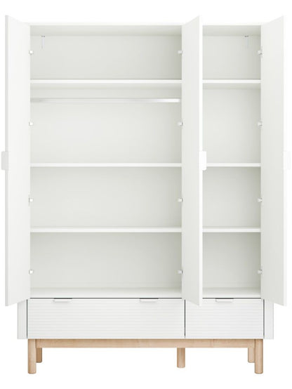 Drēbju skapis ar 3 durvīm (Stripe kolekcija)