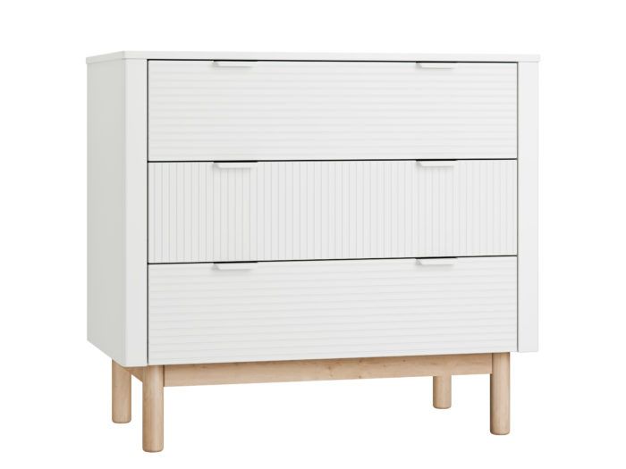 Kumode ar 3 atvilktnēm (Stripe kolekcija)