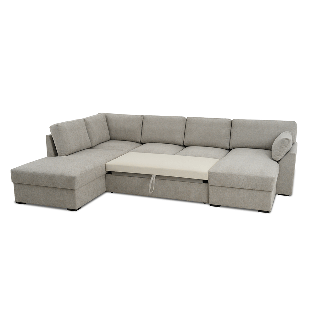 Sofa Moderni Miegamoji (Kampinė U forma)