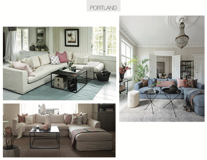 Sofa PORTLAND (Trumpas kampas)