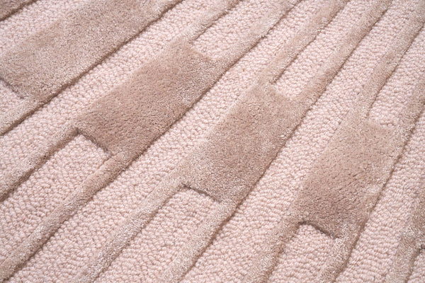 Kilimas RADIUS BEIGE (Rankų darbo kolekcija)