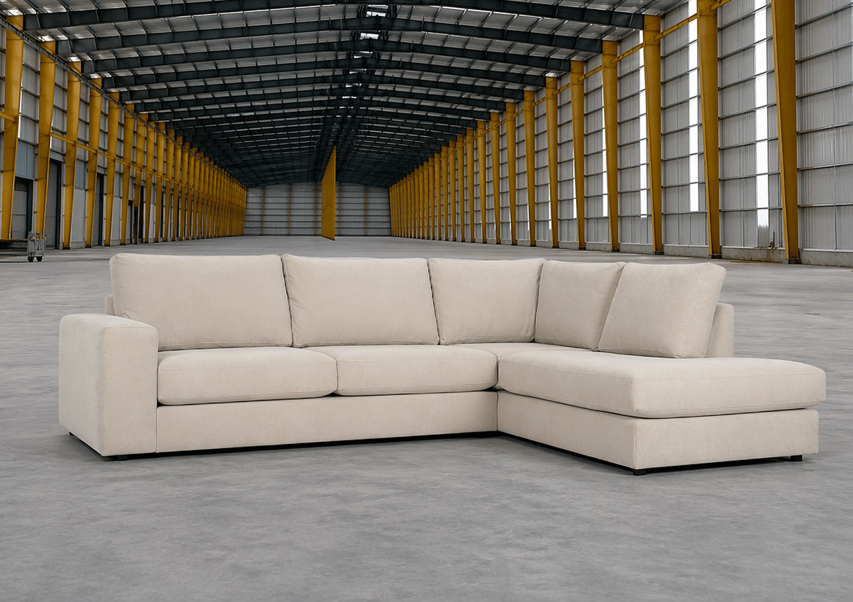 Sofa REVELLO (Kampinė, atviroji kampinė)(Gamintojo sandėlis)