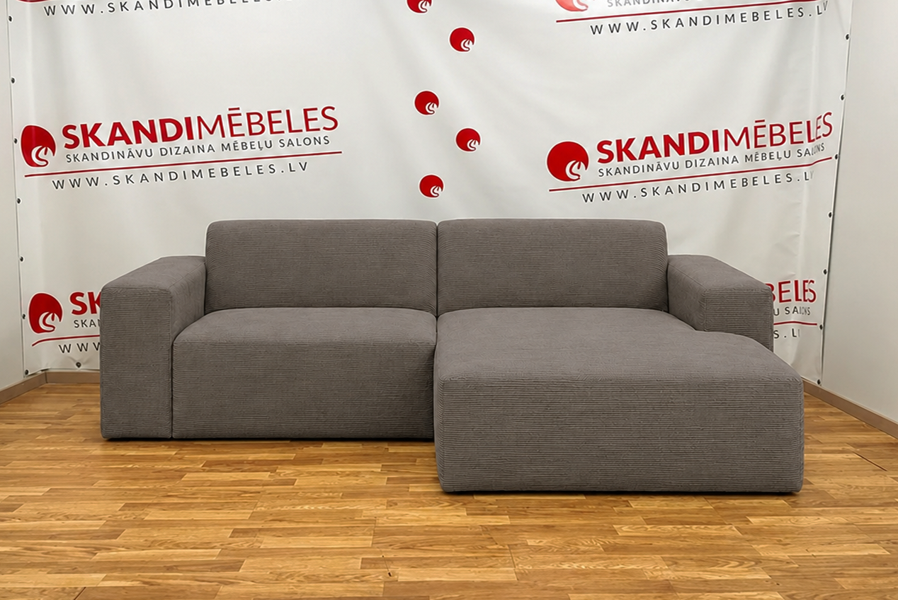 Sofa ROXY (Dešinysis kampas, atskiriamas)(Ekspozicija)
