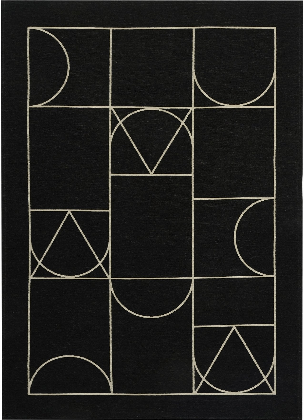 Paklājs SIGNET BLACK (Art Deco kolekcija)