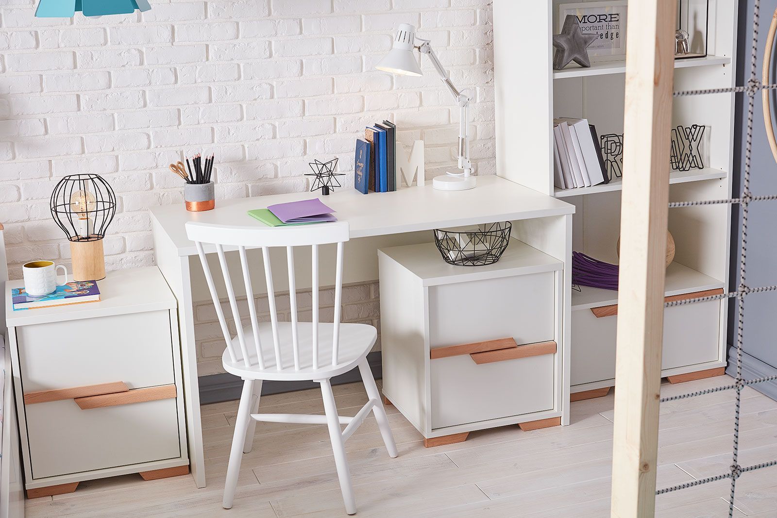Bērnu gultiņa 140x70 (Woodsy kolekcija)