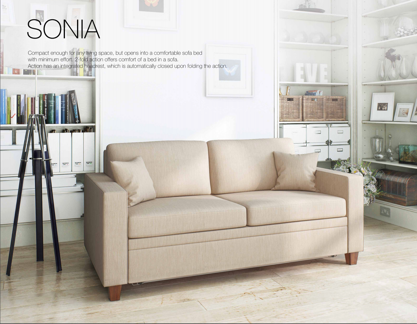 Sofa Sonia (Atvira Kampinė)