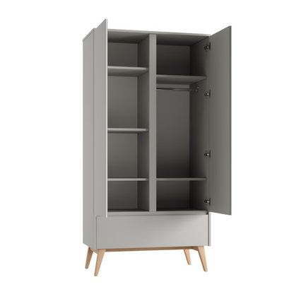 Skapis ar 2 durvīm (Classy Gray kolekcija)