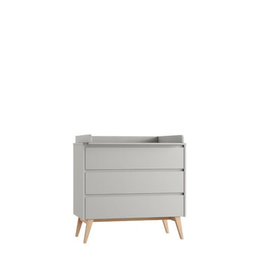 Atvilktņu komode ar 3 atvilktnēm (Classy Gray kolekcija)