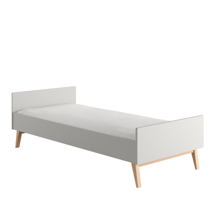 Bērnu gulta 200x90 (Classy Gray kolekcija)