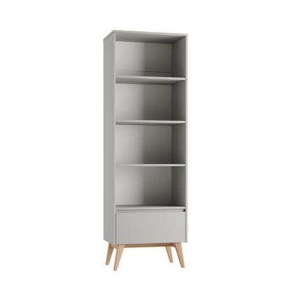 Grāmatu plaukts - augsts (Classy Gray kolekcija)