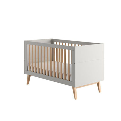 Bērnu gultiņa 140x70 (Classy Gray kolekcija)