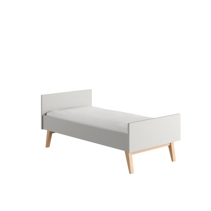 Bērnu gultiņa 140x70 (Classy Gray kolekcija)