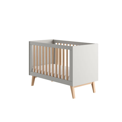 Bērnu gultiņa 120x60 (Classy Gray kolekcija)
