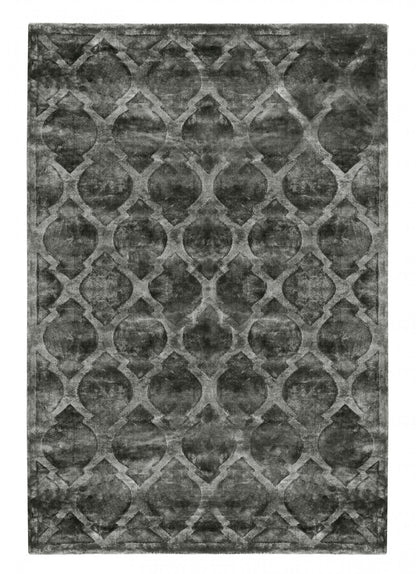 Kilimas TANGER DARK GRAY (Rankų darbo kolekcija)