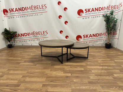 Kafijas galdiņu komplekts Round Set Triangle (Ekspozīcija)
